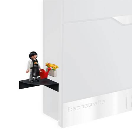 Metzler Regal für Briefkästen | Anthrazit |...