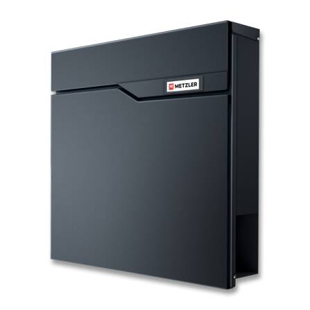 Metzler Briefkasten | austauschbares Namensschild | Siebert 2