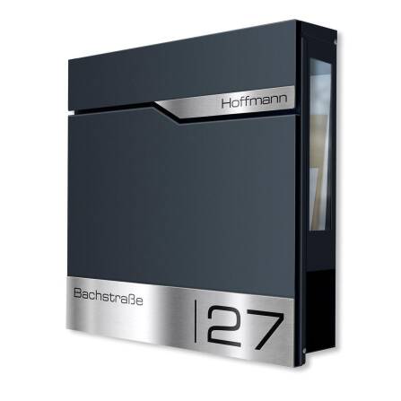 Metzler Briefkasten mit Sichtfenster | Personalisiert mit...