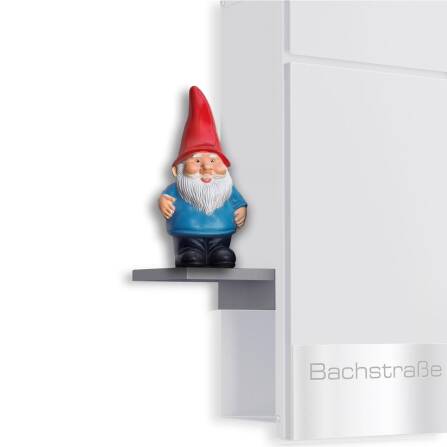 Metzler Mensola per cassette postali | Grigio | Plate D