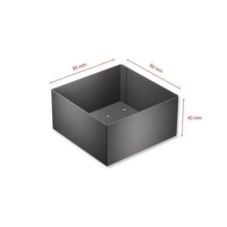 Metzler Dekoschale für Briefkästen | Eisenglimmer | Cubic G