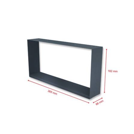 Metzler Dekorahmen für Briefkästen | Dekoregal | Frame K