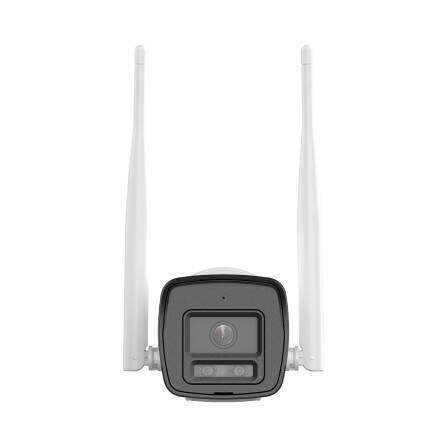 HiLook EasyLink WLAN Kit | 2x 4 MP Bullet Überwachungskameras | WiFi NVS | Komplettset | Menschen- & Fahrzeugerkennung | Farbnachtsicht | 2-Wege-Audio | 24/7 Aufzeichnung | IKS-2044BH-PH/W