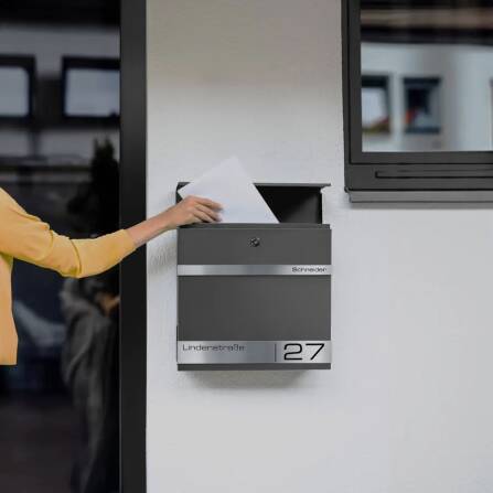 Metzler cassette postale con incisione laser | Micacea | Stencil 2