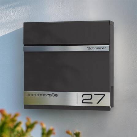 Metzler cassette postale con incisione laser | Micacea | Stencil 2