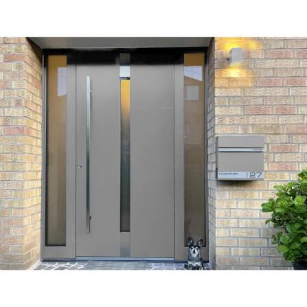 Metzler Casella Postale con Incisione Laser | Grigio | Stencil 2