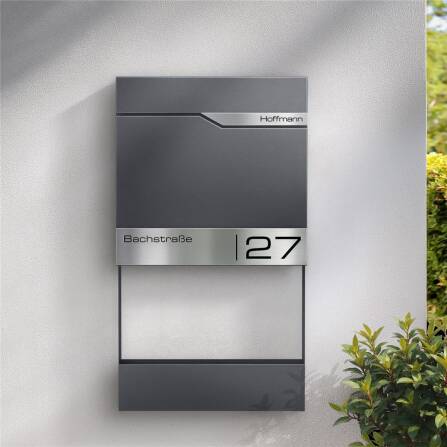 Metzler Boîte aux letters | personnalisée avec gravure | Mica de fer | Siebert Frame B