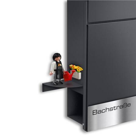 Metzler Regal für Briefkästen | Eisenglimmer |...