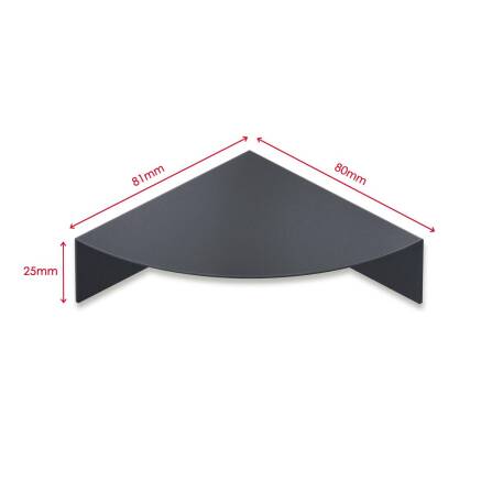 Metzler Regal für Briefkästen | Eisenglimmer | Plate A