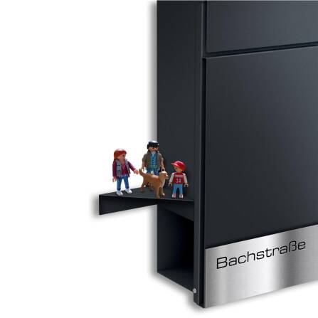 Metzler Regal für Briefkästen | Plate T