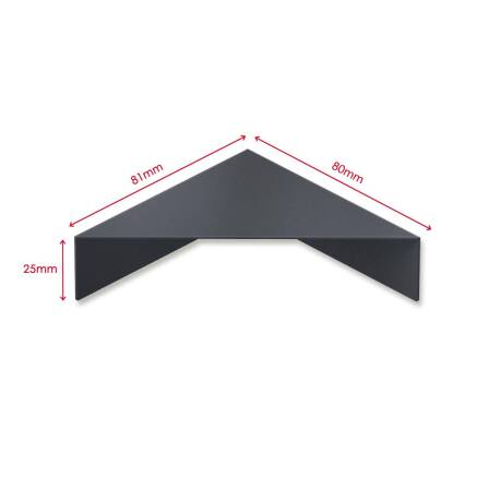 Metzler Regal für Briefkästen | Eisenglimmer | Plate T