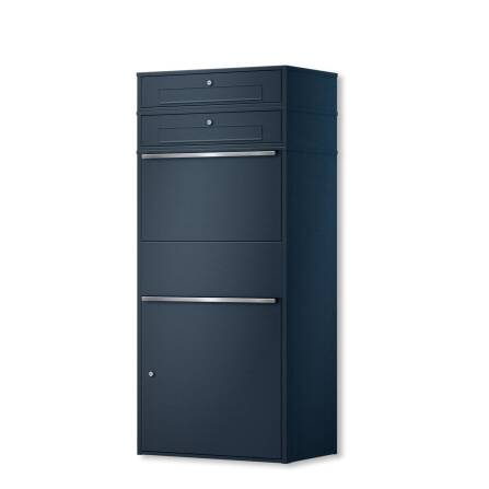 Metzler Paketbox XL mit 2 Briefkästen | Paketkasten...