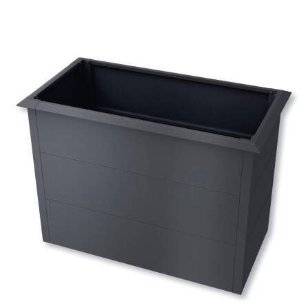 Metzler Schneckenschutz für Hochbeet mit den Maßen 100 x 50 x 77 cm |  Eisenglimmer