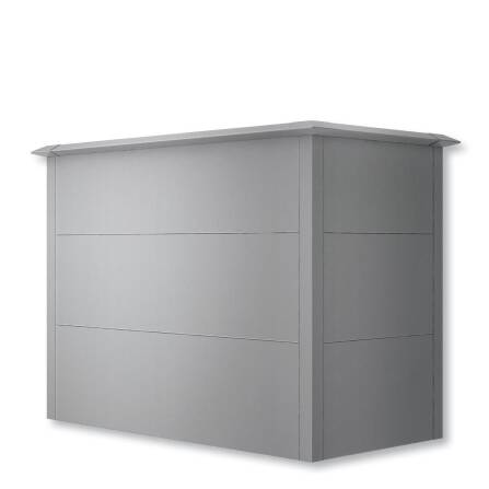 Metzler Schneckenschutz für Hochbeet mit den Maßen 100 x 50 x 77 cm | Grau