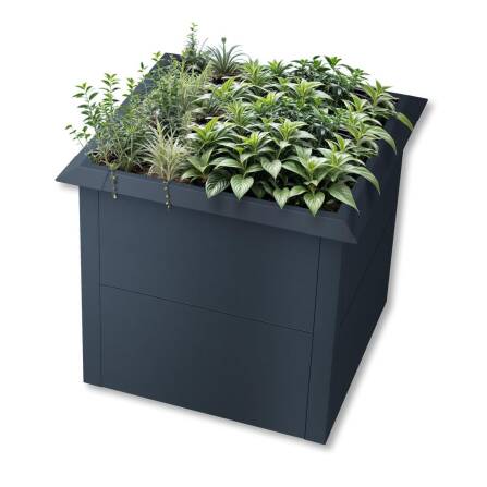 Metzler Schneckenschutz für Hochbeete mit den Maßen  50 x 50 x 50 cm