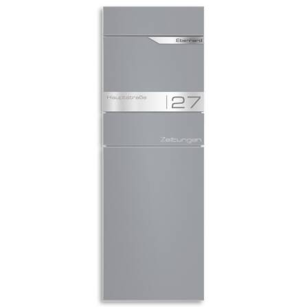 Ersatz Namensschild aus Edelstahl passend zum Briefkasten...