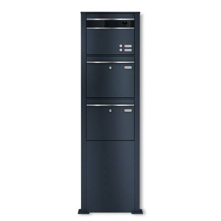 Metzler Standbriefkasten mit Video-Türsprechanlage...