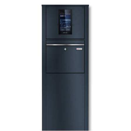 Metzler Standbriefkasten mit Video-Türsprechanlage...