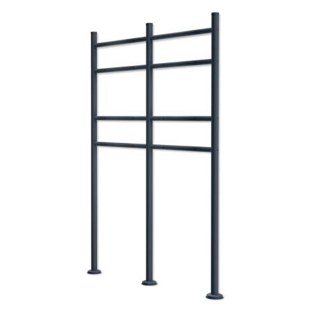 Metzler Briefkastenständer | 4er | RAL 7016 Anthrazit | Erpo