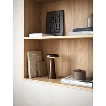 Akkuleuchte | Arcello Portable | Brüniert Messing