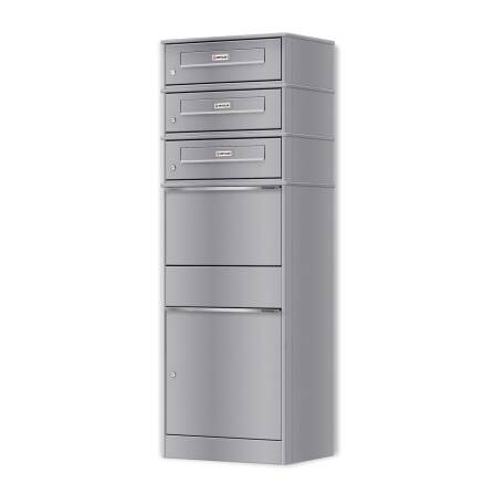 Metzler Paketbox | dreifacher Briefeinwurf | mit...