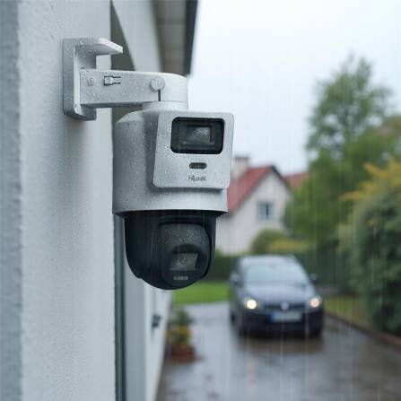 HiLook by HIKVISION 4 MP Smart Hybrid Light TandemVu PT Netzwerkkamera PTZ-N2D400M-DE/14