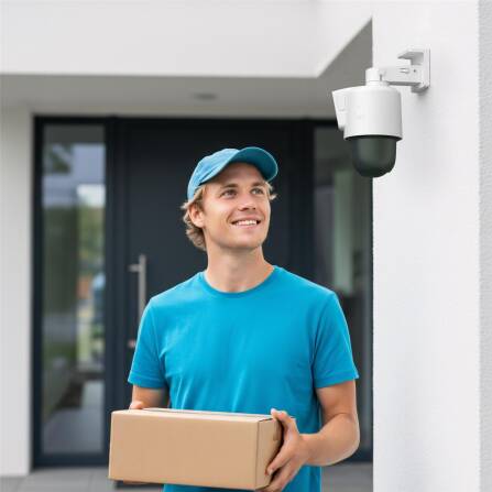 HiLook by HIKVISION 4 MP Smart Hybrid Light TandemVu PT Netzwerkkamera PTZ-N2D400M-DE/14