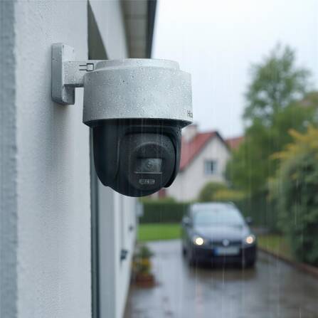 HiLook by HIKVISION 4 MP Smart Hybrid Light Mini PT Netzwerkkamera PTZ-N2C400M-DE(B)