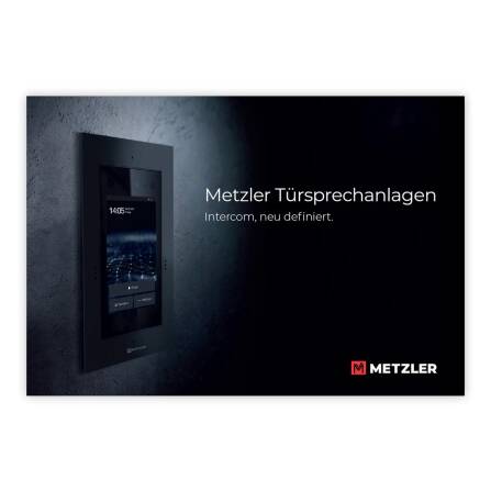 Metzler Sprechanlagen Broschüre 2025