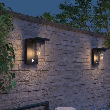 Wandleuchte | Asti | Solar | Up-Down-Light | Bewegungs- und Dämmerungsensor