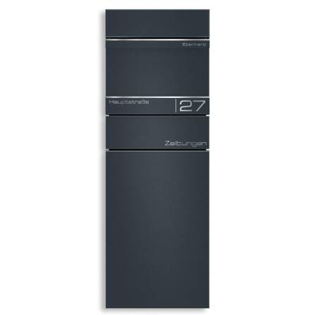 Ersatz Gravurplatte passend zum Briefkasten Alves 2