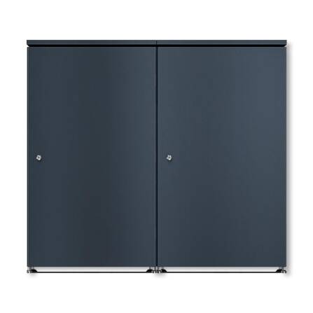 Metzler Mülltonnenbox | 2er | 240l | aus Aluminium |...