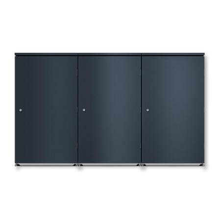 Metzler Mülltonnenbox | 3er | 240l | aus Aluminium |...