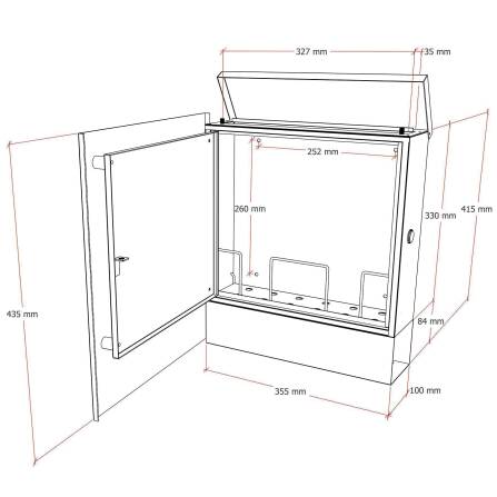 Metzler Briefkasten aus hochwertigem Stahl pulverbeschichtet | personalisiert mit Gravur | Lepo 1