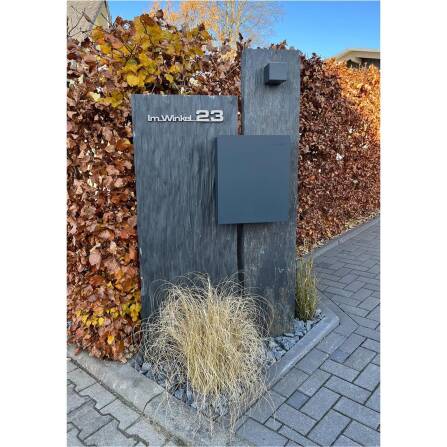 Metzler Briefkasten aus hochwertigem Stahl pulverbeschichtet | Lepo