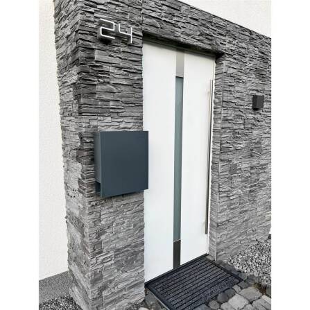 Metzler Briefkasten aus hochwertigem Stahl pulverbeschichtet | Lepo