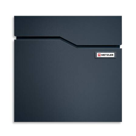 Metzler Briefkasten mit Sichtfenster | mit austauschbarem...