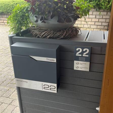 Metzler Funkklingel Edelstahl | Selma M2