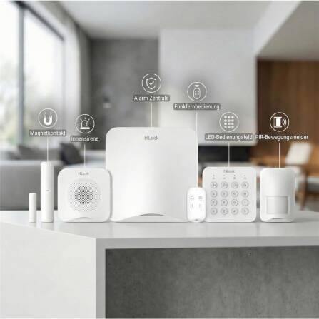HiLook by HIKVISION Funk-Alarmanlage | 6-teiliges...