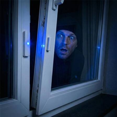 HiLook by HIKVISION Tür- & Fensterkontakt | Funk-Magnetkontakt | kabellos