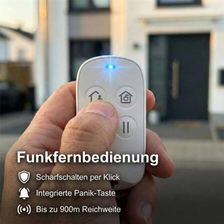 HiLook by HIKVISION Funk-Fernbedienung | 4 Tasten |...