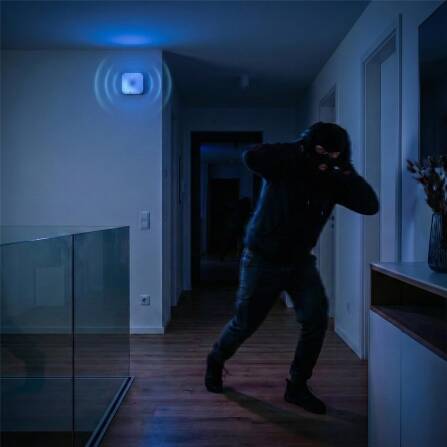 HiLook by HIKVISION Funk-Innensirene | 95 dB | LED-Blitzlicht | kabellos