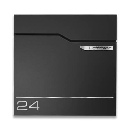 Metzler Briefkasten austauschbares Namensschild |...