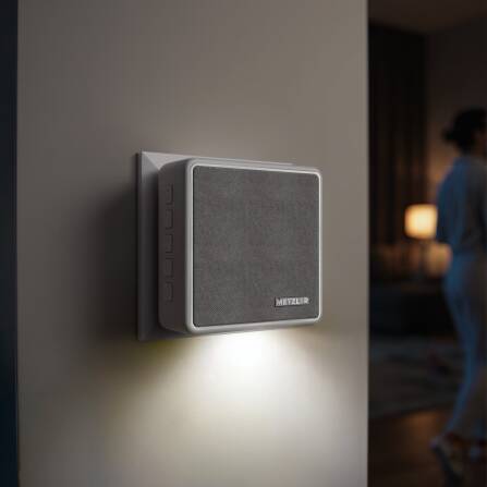 Metzler Steckdosen Empfänger 25 Melodien Funk-Gong