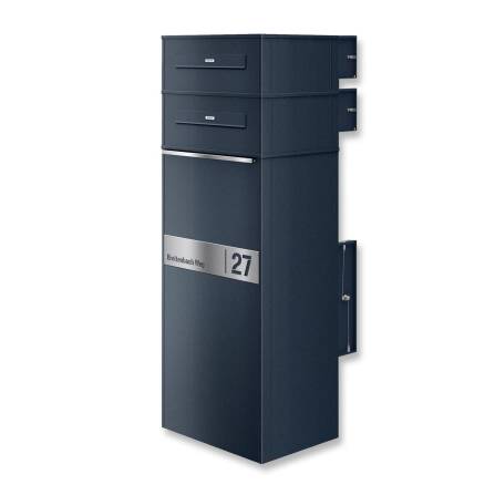 Metzler Paketbox mit 2 Briefkästen | Entnahme auf...