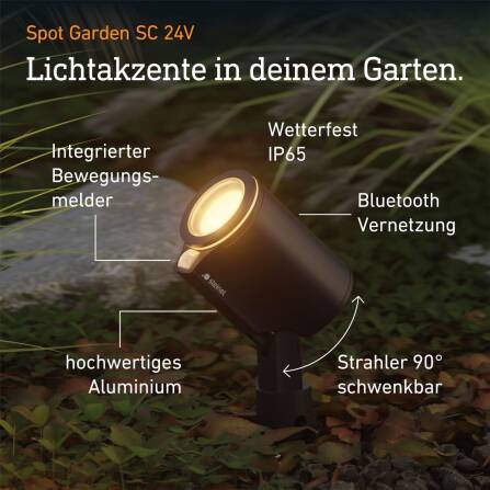 LED Gartenstrahler | Spot Garden | 24V Garten-Lichtsystem