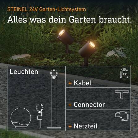 LED Gartenstrahler | Spot Garden | 24V Garten-Lichtsystem