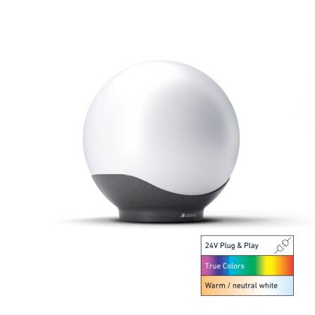 LED Kugelleuchte | Sphera C | 24V Garten-Lichtsystem