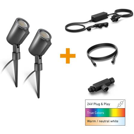 LED Gartenstrahler | Spot Garden C | 24V...