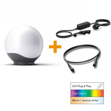 LED Kugelleuchte | Sphera C | 24V Garten-Lichtsystem |...
